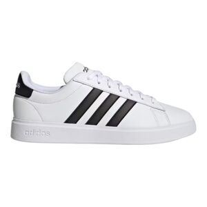 Adidas Grand Court 2.0 White with Black Stripes